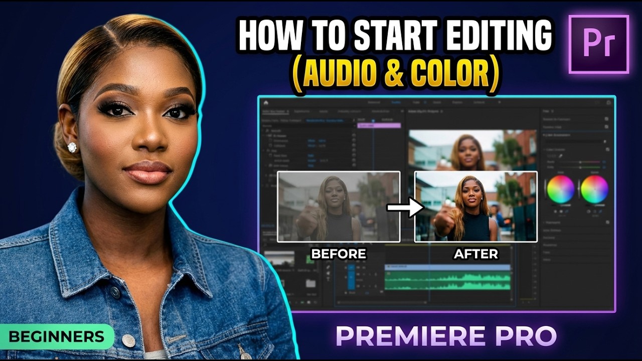 How to Start Video Editing in Premiere Pro for Beginners (Essential ...