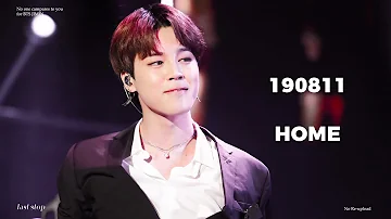[4K] 190811 HOME - 방탄소년단(BTS) 지민 직캠 JIMIN focus @ lotte family concert 2019