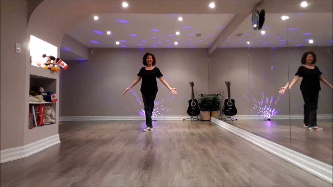 Walking in the Sunshine line dance *Dance & Teach*