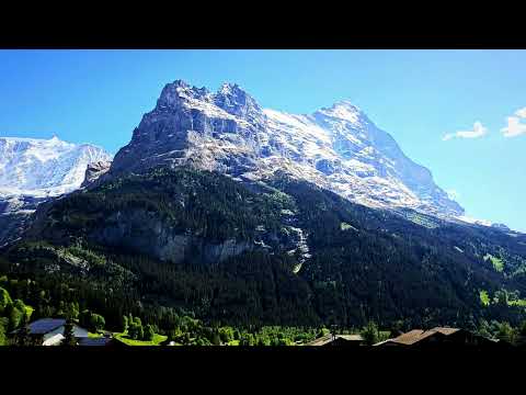 Impacto con la belleza natural en Grindelwald Switzerland 