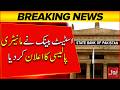 State Bank of Pakistan Announces New Monetary Policy | Latest Update | BOL News