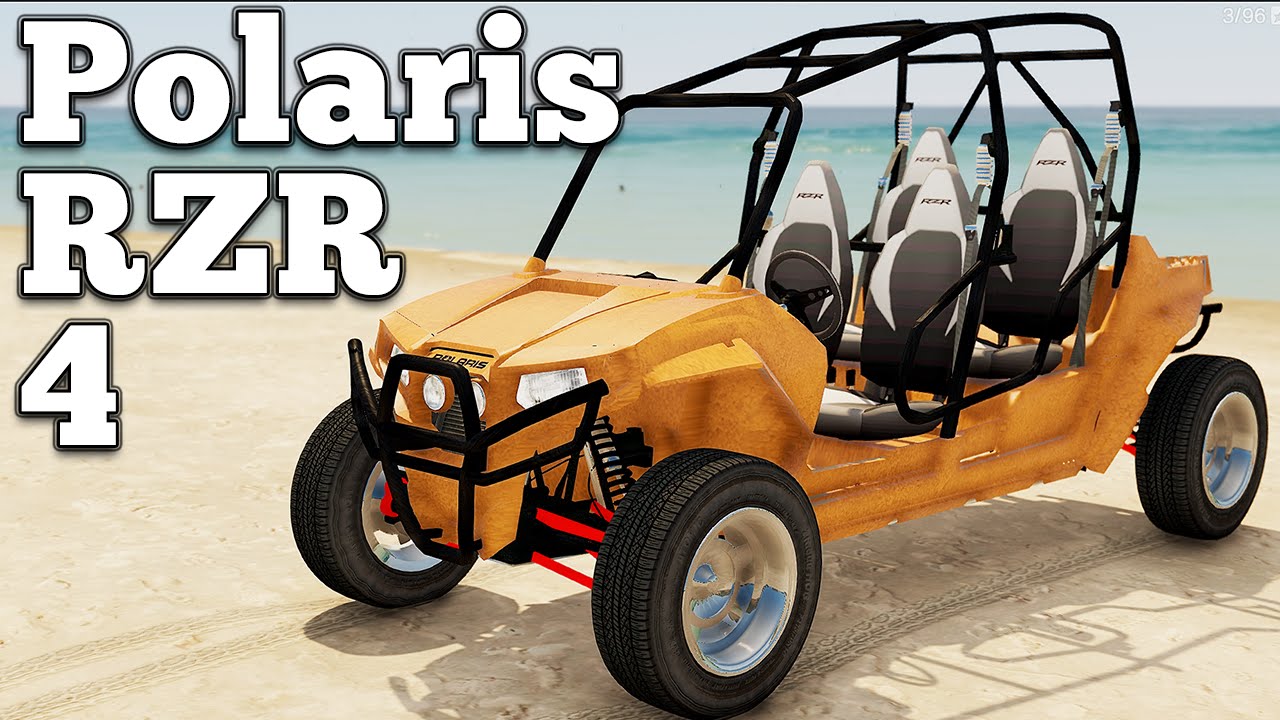 GTA V PC Mods - Polaris RZR 4 [DOWNLOAD] - YouTube