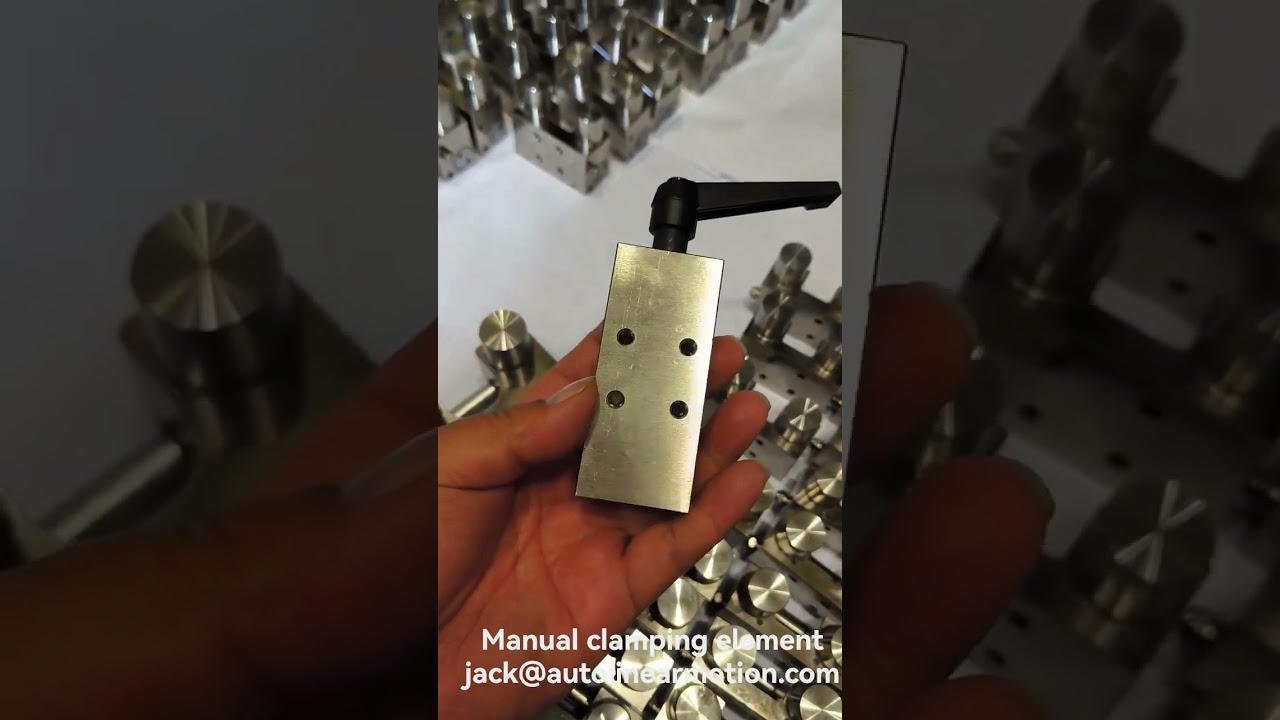 Manual clamping element 