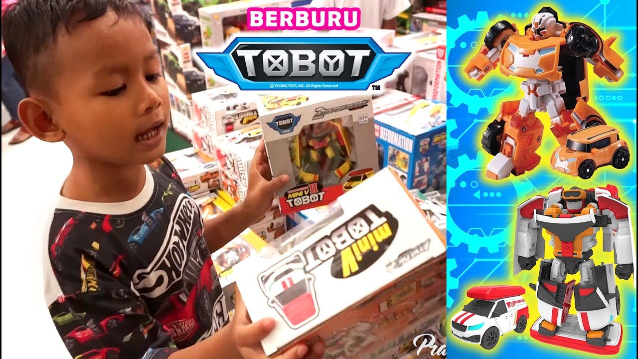 Mainan TOBOT ATHLON THETA dan KYLE Keren Banget!! | Almer Go. 