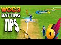 🔥 WCC3 Batting Tips With New Control Tutorial ! How To Hit Six On Evry ball !!
