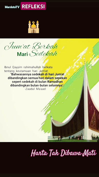 Eling lan waspodo HARTA TAK DIBAWA MATI | BERSEDEKAH ITU CARA TERBAIK | #refleksi