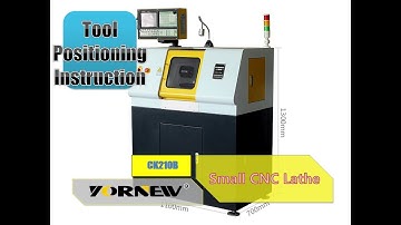 How to do tool positioning setting in Yornew CNC Lathe