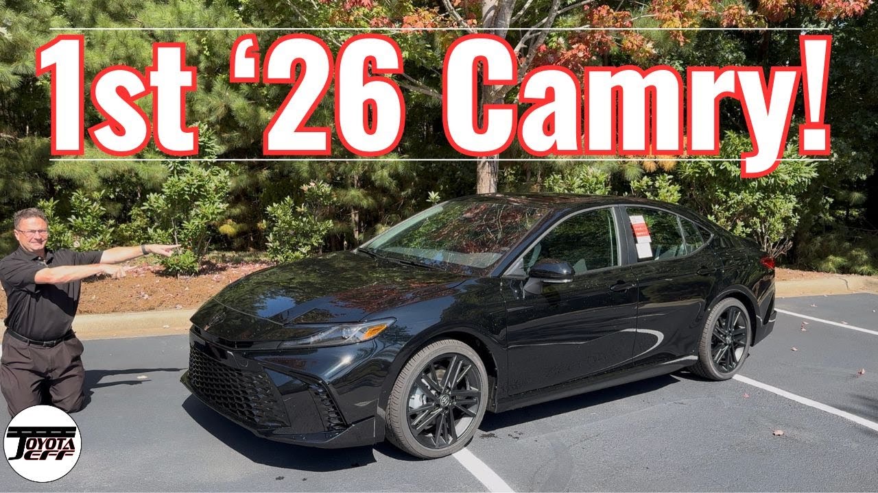 Что НОВОГО в Toyota Camry 2026 года? Моя первая Toyota Camry 2026 года — чёрный против красного!