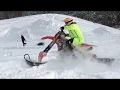 Снежные Мотоциклы!  Honda, KTM, Husqvarna Snowbike! На гусеницах по горам и снегу!