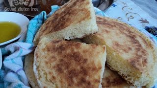 خبز خالي من الغلوتين/ الجلوتين بالبطاطس المسلوقة  سهل جدا و رخيص pain sans gluten