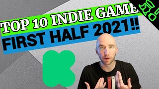 Top 10 Indie Crowdfunded Kickstarter Board Games - First Half 2021
