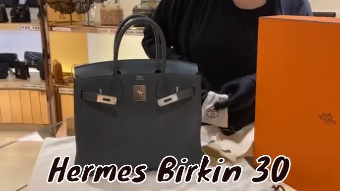 Hermes Birkin 35 Bag Vert Amande Gold Hardware Togo Leather • MIGHTYCHIC •  