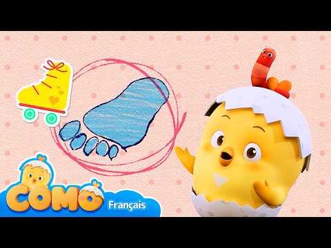À qui est cette empreinte ? +Plus d’épisodes | Como est curieux | Apprentissage des objets