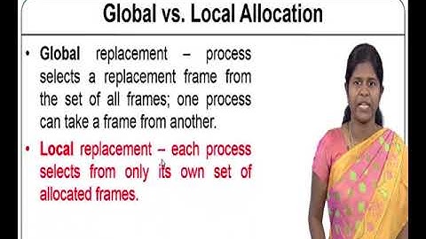 Allocation of Frames,Thrasing
