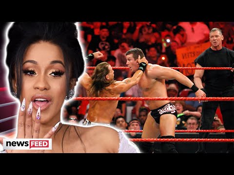 Cardi B's BIZARRE Wrestling "Debut" Surfaces!