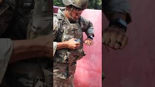 She Pulled The Pin... Then Came The Ultimate Mistake 💣 #shorts #military #army
