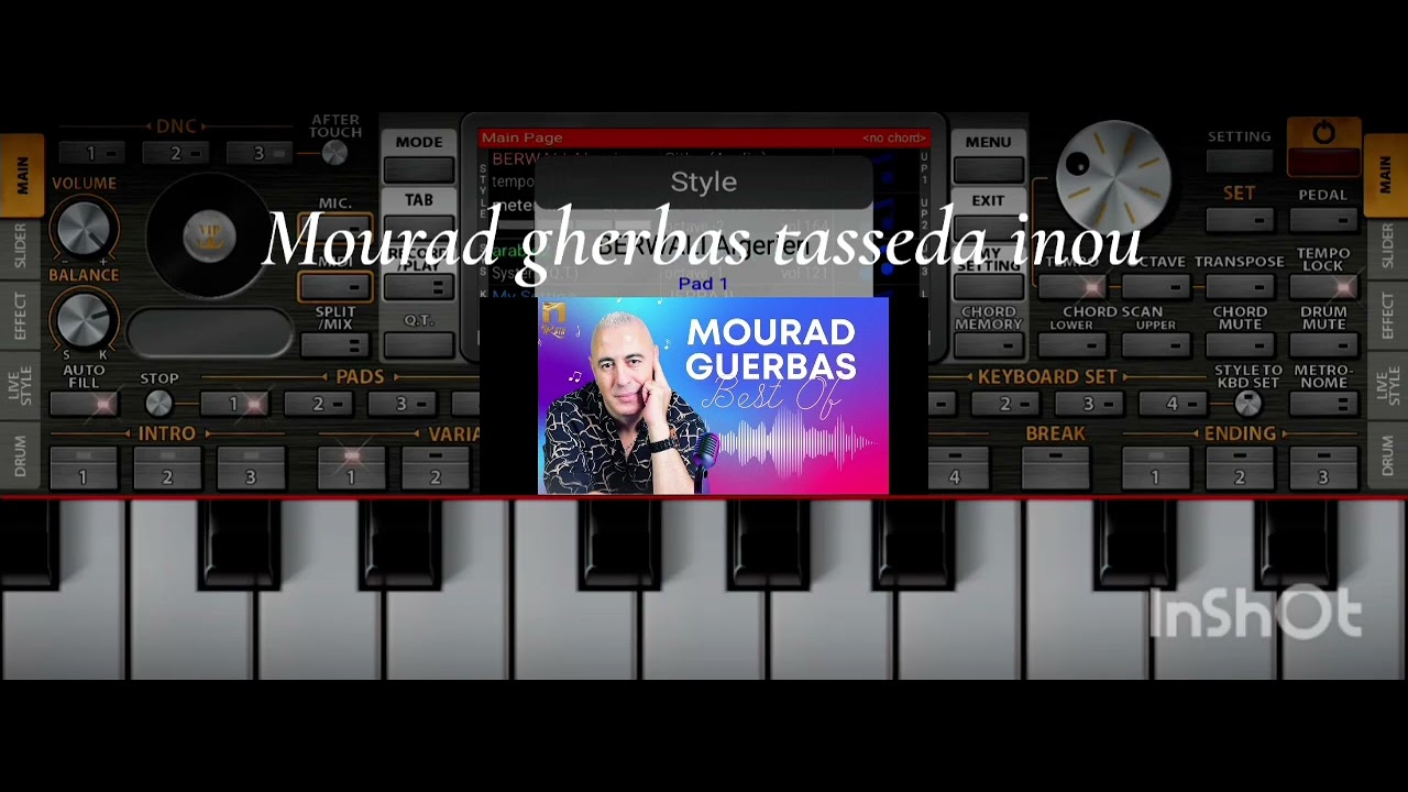 Chanson de Mourad gherbas tasseda inou 