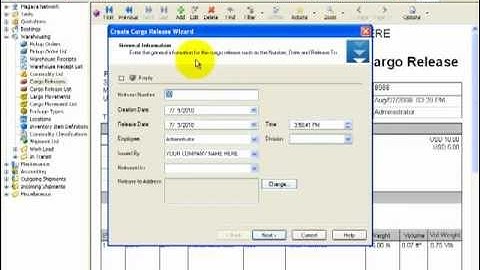 How to Create Cargo Releases