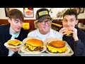 Brits try the best Burgers in New York!