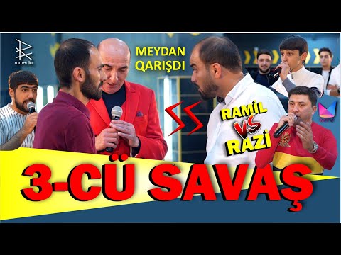 Qırğın düşdü - meydan qarışdı / 3-cü savaş - Ramil Baxış v Razi Ramizoğlu / Söz Savaşı yeni meyxana