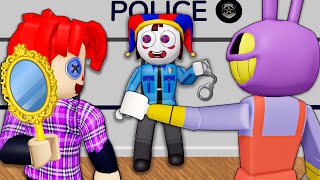 ROBLOX Brookhaven 🏡RP - FUNNY MOMENTS: Criminal Jailbreak and Pomni Cop