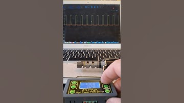 Testing VVT Solenoid with PWM Signal at 1KHz. Voltage and Current (ZK-PP2K and Picoscope 2204A).