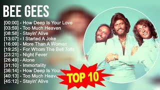 B e e G e e s Greatest Hits ☀️ 70s 80s 90s Oldies But Goodies Music ☀️ Best Old Songs