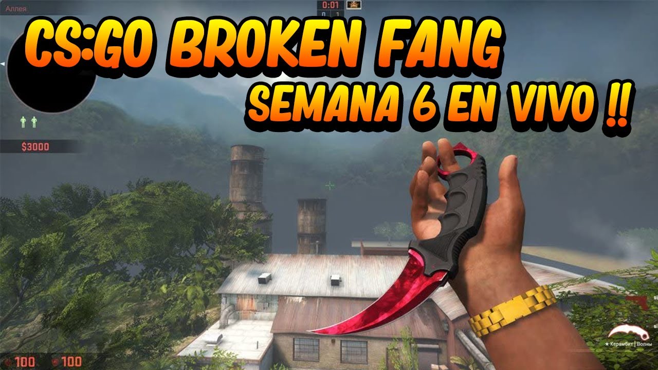 CS:GO - Operación BROKEN FANG Misiones Semana 6 en VIVO !! - YouTube