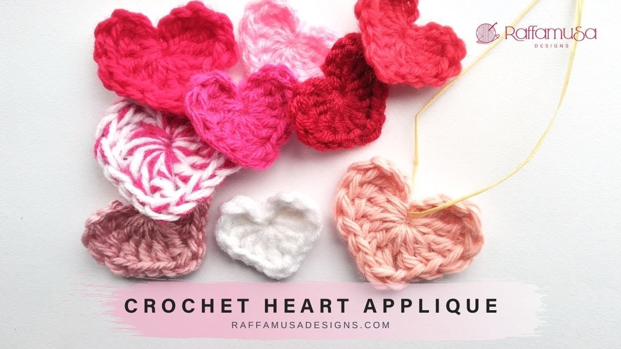 In Love with Apples Crochet Applique • RaffamusaDesigns