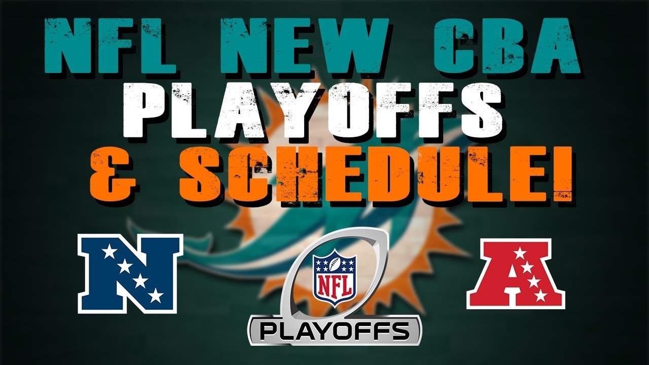 New NFL CBA Playoff Format & Schedule!!