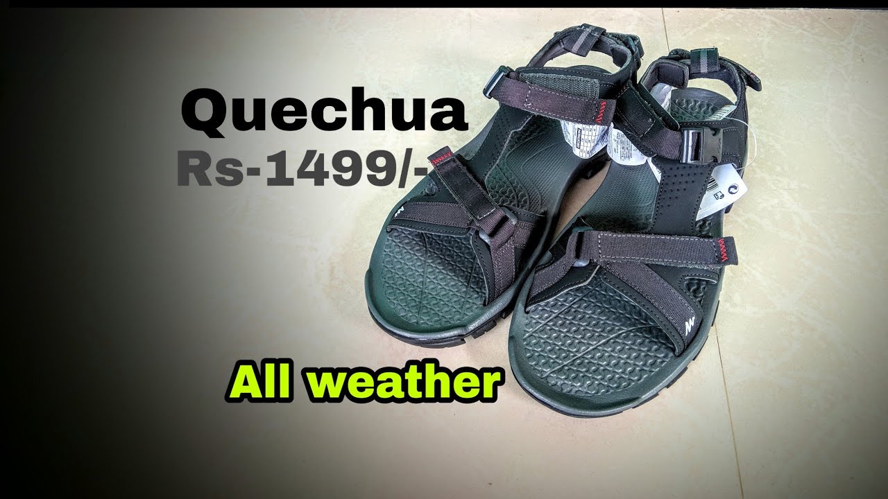 Quechua cream sandals - BRANDSLOU