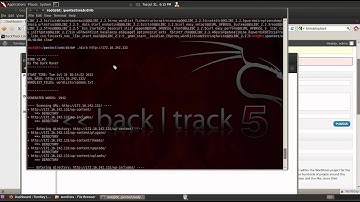 Using dirb Web Crawler to List Directories