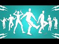 All Fortnite Icon Series Dances &amp; Emotes! (Billie Eilish - Bad Guy, Boney Bounce, You Should See Me)