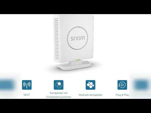 Rezension: Snom M6 DECT-Repeater Für Schnurlos Erweiterte Reichweite, Kompatibel mit M300/M400/M...