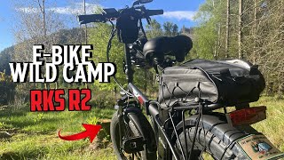 Wild camp on an ebike / so many possibilities