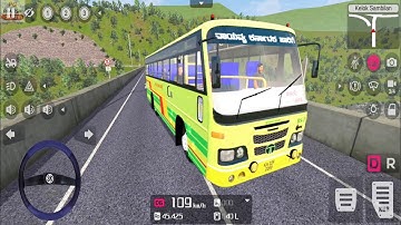 🔥Download NWKRTC KMS BUILT TATA BUS MOD | BUSSID Bus Simulator Indonesia Android Gameplay | Bus Game