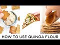 HOW TO USE QUINOA FLOUR ‣‣ 3 gluten-free recipes