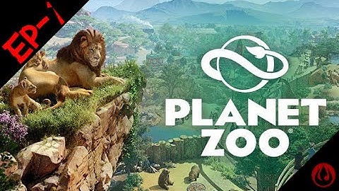 Planet Zoo Ep1 - The Entrance Fountain