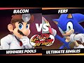 Glitch infinite  bacon dr mario vs ferf sonic  ssbu ultimate tournament