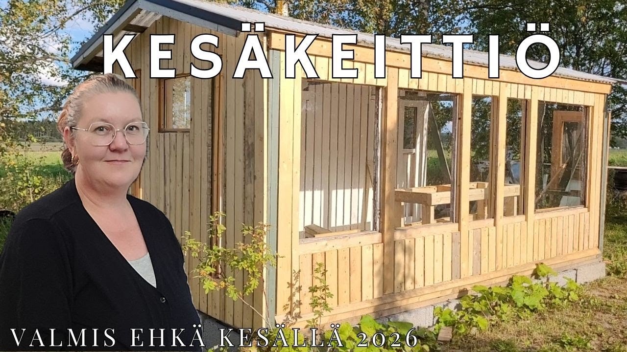 Kesäkeittiöpäivitys ja syyskuun puutarha