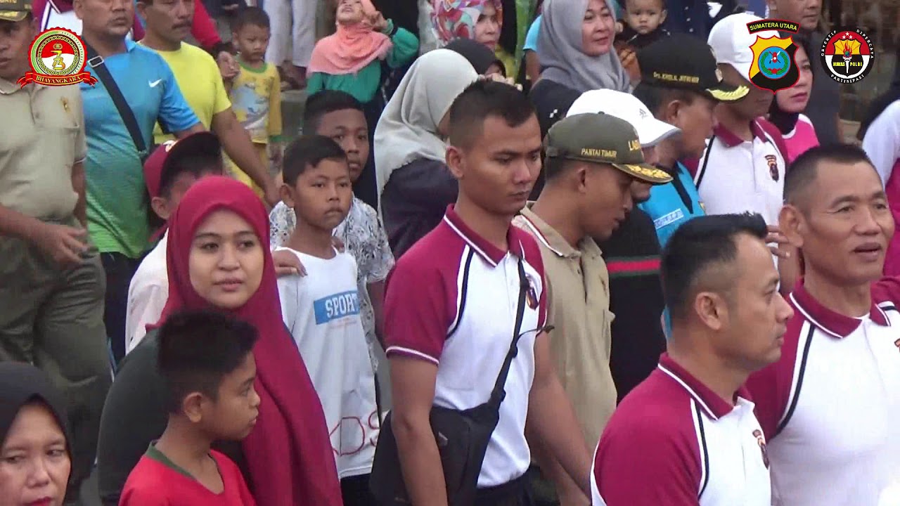 PESTA RAKYAT DALAM RANGKA HUT BHAYANGKARA KE 73 POLRES LABUHANBATU