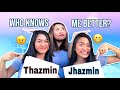 Who Knows Our Mom Better? | Fast Talk | Which Twin? Thazmin or Jhazmin?