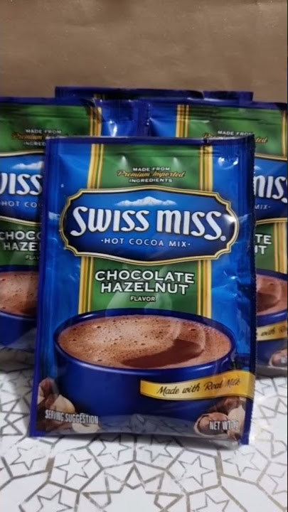Swiss miss hot chocolate hazelnut