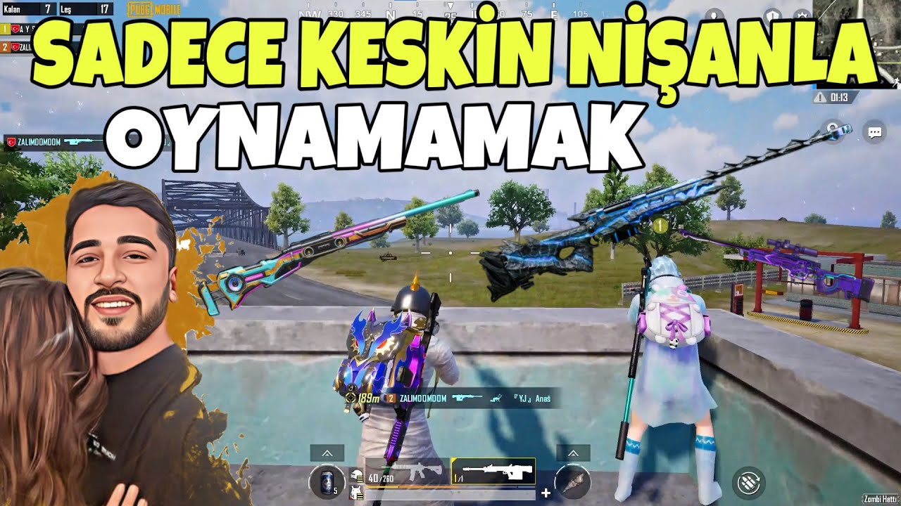 SADECE KESKİN NİŞAN SİLAHLARLA OYNAYAMAMAK(!) DEĞİŞİK BİR CHALLANGE OLDU!