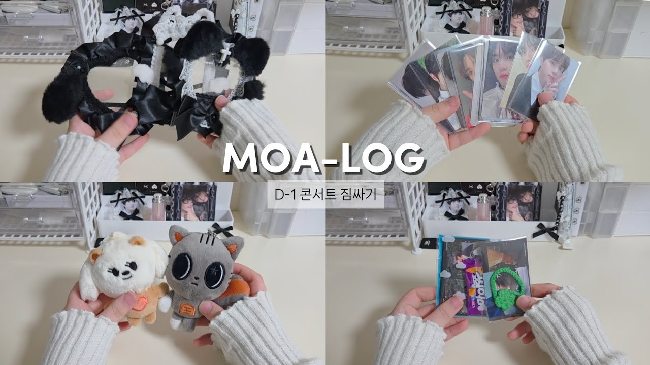 [ MOA-LOG ] D-1 모아콘 콘서트 짐싸기