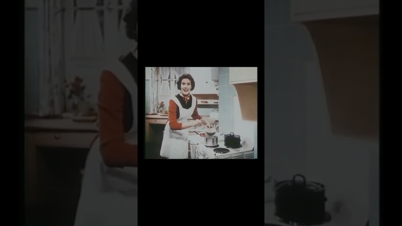 1950er: Die Lebensfragen einer Frau 🎬 Werbespot von Dr. Oetker!