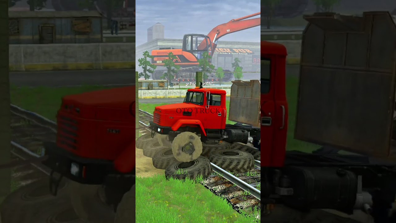 SPINTIRES MUDRUNNER : Driver Skills | Real bros don't let bros get stuck : Daily Short 89