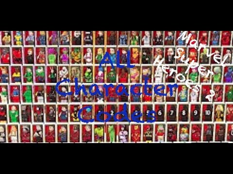 Lego Marvel Super Heroes 2 All Character Cheat Codes