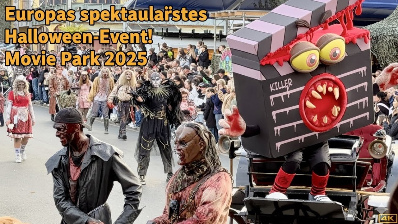 Monster Horror Parade auf der Main Street – Europas spektakulärstes Halloween-Event! Movie Park 2025