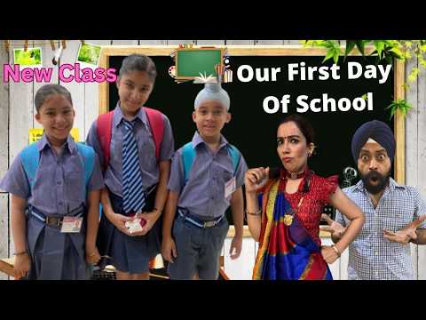 Our First Day Of School - New Class | RS 1313 LIVE | Ramneek Singh 1313